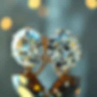 Understanding Diamond Quality Artistic representation of diamond grading factors