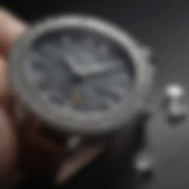 A side-by-side comparison of a CZ diamond watch and a natural diamond watch, emphasizing value and ethical considerations.