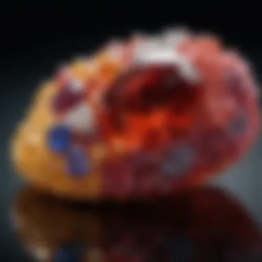 Cultural Significance of Uncut Gemstones Cultural significance illustrated through various uncut gemstone pieces
