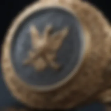Intricately Engraved Signet Ring A beautifully crafted signet ring showcasing intricate engraving