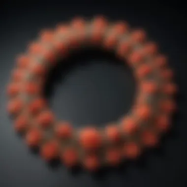 Historical depiction of coral jewelry in ancient cultures