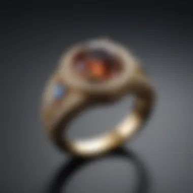 Cultural Significance of Flat Bottom Engagement Rings Artistic representation of cultural significance of flat bottom rings