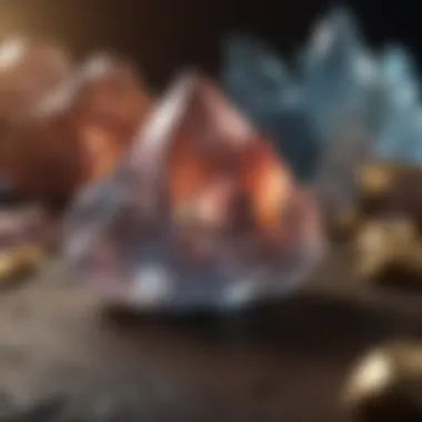 Historical Significance of Crystals An ancient manuscript illustrating the historical use of crystals