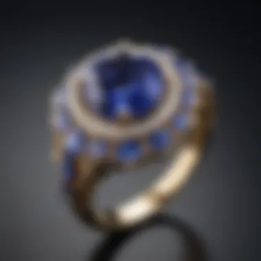 Elegant Tanzanite Jewelry A beautifully crafted piece of jewelry featuring tanzanite, highlighting its value and elegance.