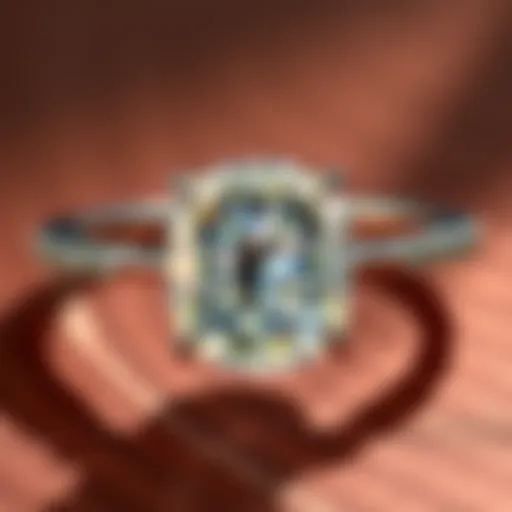 Brilliance of Classic Cut Diamond Rings Close-up of a classic cut diamond ring showcasing its brilliance