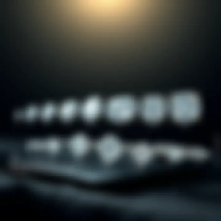 Historical timeline illustrating the evolution of diamond cuts