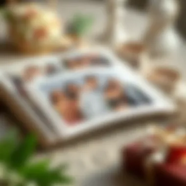 A beautifully crafted photo album showcasing memories