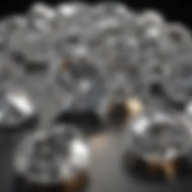 Understanding Carat Weight Units in Diamonds Visual representation of diamond carat weight units