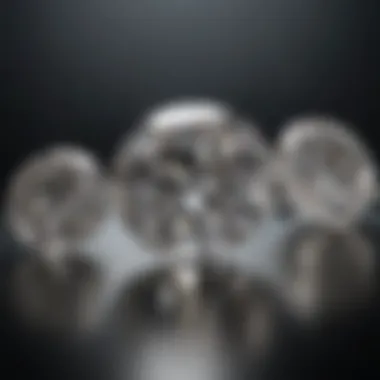 Comparison of different diamond cuts and their carat weight