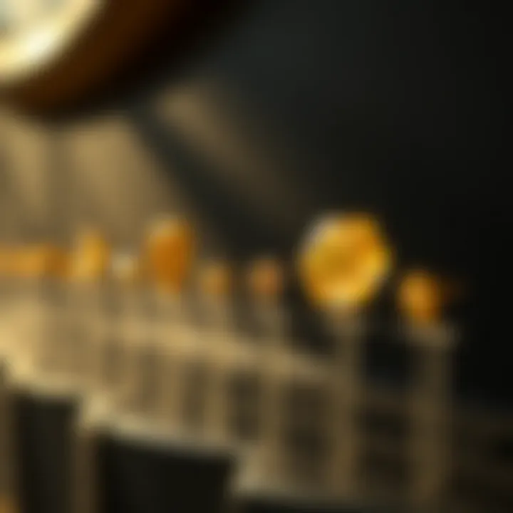 Historical timeline depicting the evolution of gold purity standards