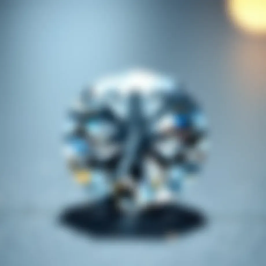 Close-up of an IGI certified diamond showcasing its brilliant cut and clarity