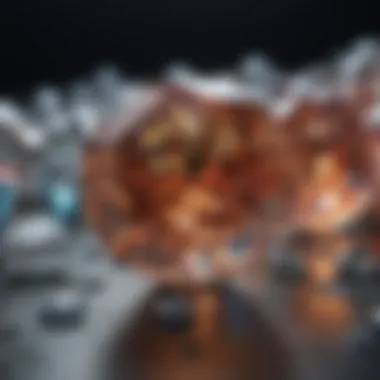 Visual Representation of Diamond Market Trends A visual representation of diamond market trends over the years.