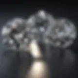 Comparison of moissanite and traditional diamonds