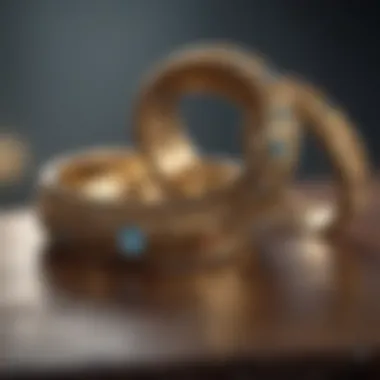 Historical Context of Wedding Rings Historical depiction of wedding ring placement