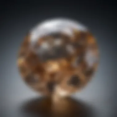 The Four Cs of Diamonds Explained A visual representation of the Four Cs of diamonds: Cut, Color, Clarity, and Carat.