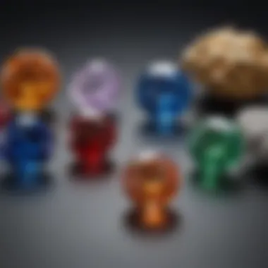 Comparison of Virgo Birthstone with Other Zodiac Stones A visual comparison of the Virgo birthstone with other stones associated with the zodiac sign.