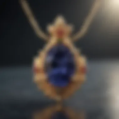 Elegant Virgo Birthstone Jewelry A beautifully crafted piece of jewelry featuring the Virgo birthstone, highlighting its elegance.